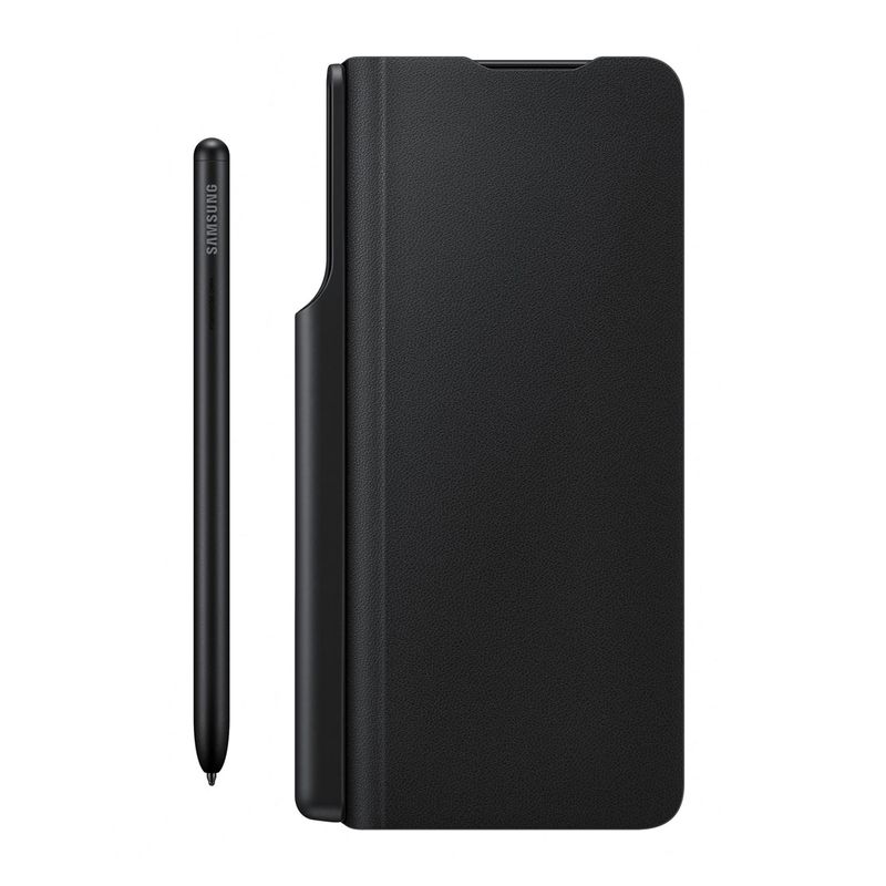 Samsung torbica kozna na preklop + olovka za Galaxy Z Fold 4 5G crna (EF-OK93P-CBE)