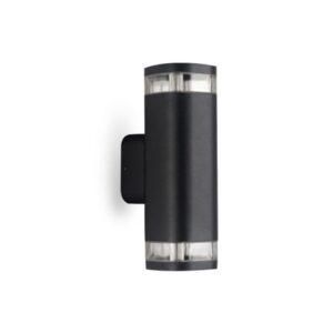 SVETILJKA 2182S ZIDNA SIVA 2*GU10 IP54