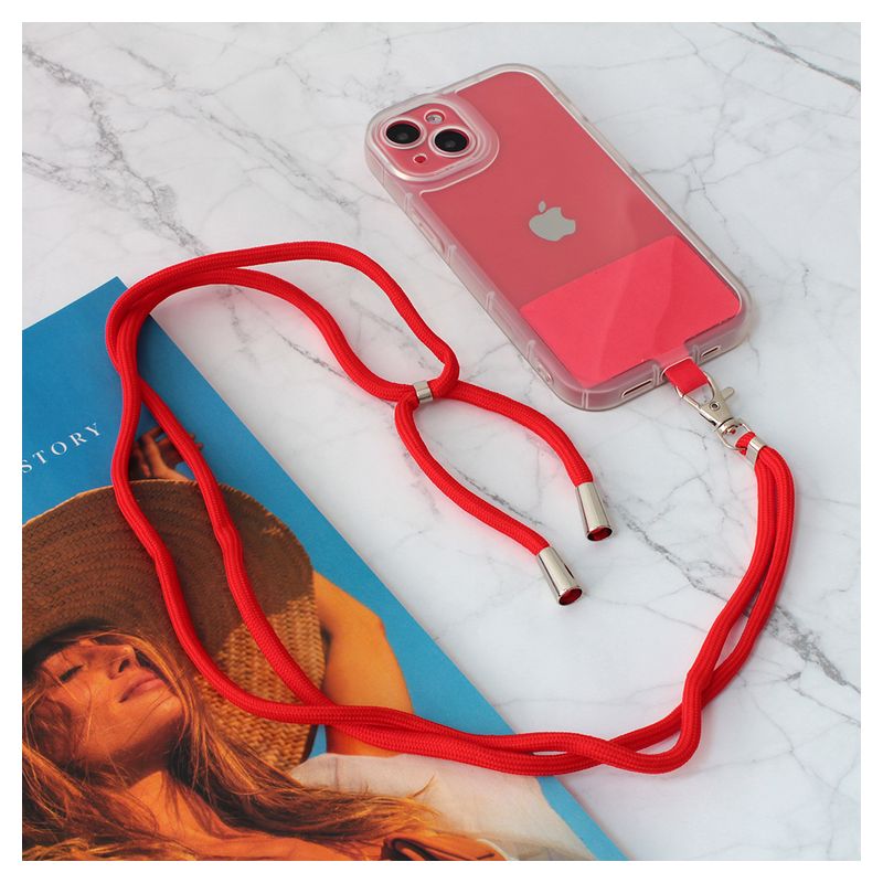 Univerzalni drzac telefona Crossbody crveni