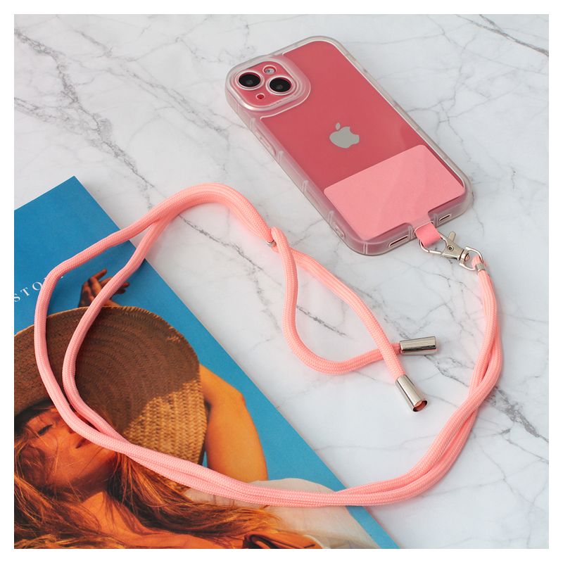 Univerzalni drzac telefona Crossbody roze