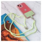 Univerzalni drzac telefona Crossbody svetlo zeleni - Slika 8