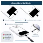 Univerzalni drzac telefona Crossbody zuti - Slika 5