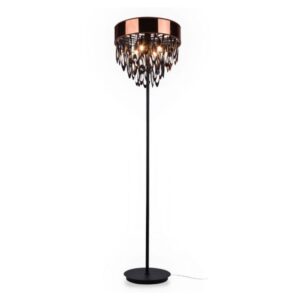 VESTA 252 PODNA LAMPA DE PE PAINT-PRETO/COBRE 4*G9 cooper/black