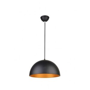 VESTA 285 VISILICA 1*E27 black/gold