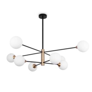 VESTA 393 LUSTER 8*G9 MESING+CRNA