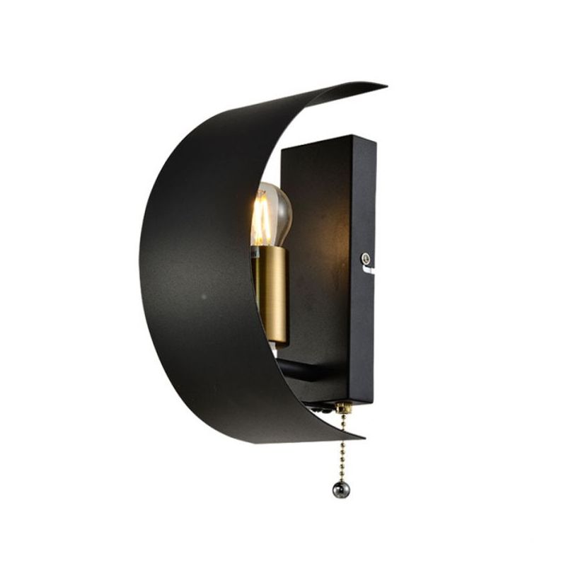 VESTA 410 ZIDNA LAMPA 1*E27 CRNA VESTA 410 ZIDNA LAMPA 1*E27 CRNA - Slika 1