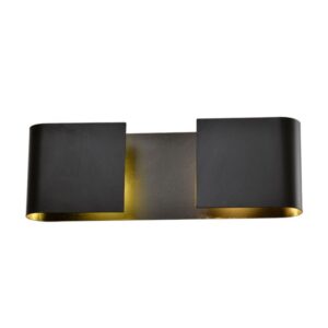 VESTA 446 ZIDNA LAMPA 2*G9 CRNA