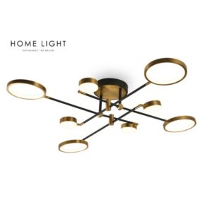 VESTA 489 LUSTER 76W 3000K CRNA/MESING