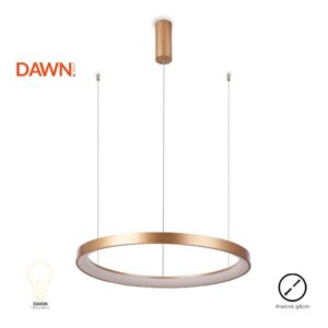 VESTA 518 VISILICA 80W 3000K BRUSENO ZLATO (Ø 980 mm)