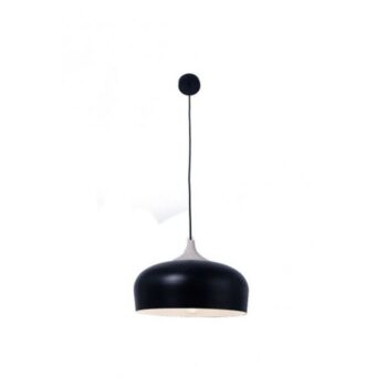 VESTA 98 VISILICA E27 CRNA/BELA