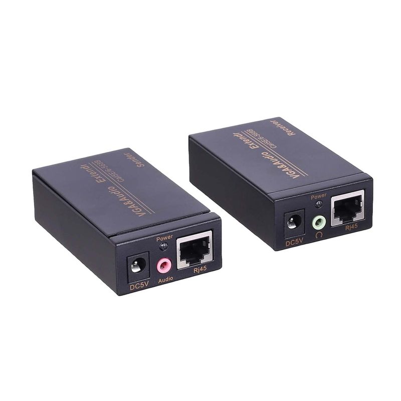 Adapter VGA na RJ45 Signal extender JWD-SP05 100m