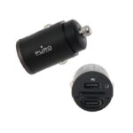 Auto Punjac Puro Mini Fast Charger 1USB-C+1USB-C 30W - Slika 3