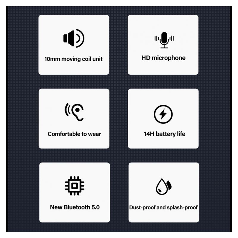 Bluetooth slusalice Lenovo Thinkplus LivePods PD1X Airpods crne