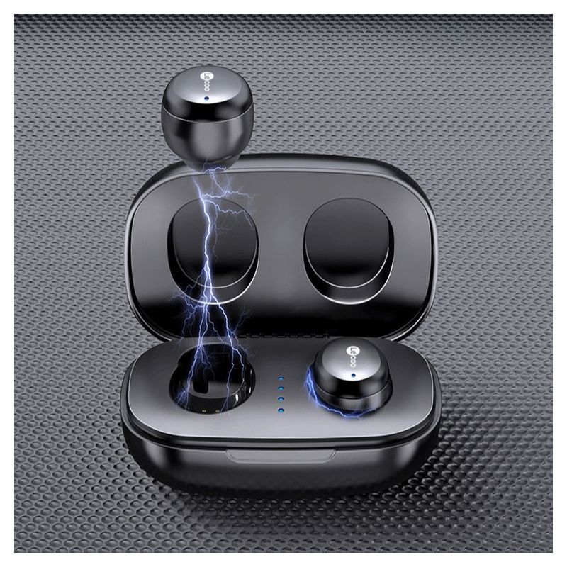 Bluetooth slusalice Lenovo TWS Earbuds EW301 Airpods crne