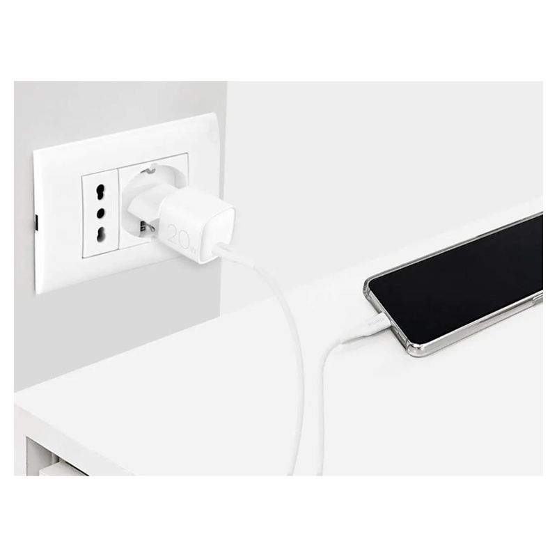 Kucni punjac Puro PD Fast Charger 20W beli