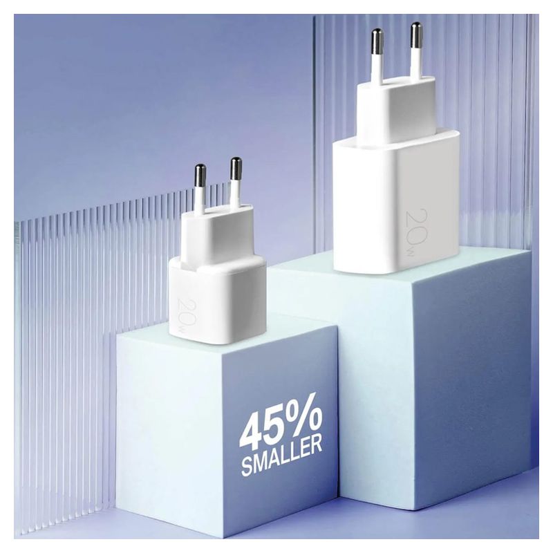 Kucni punjac Puro PD Fast Charger 20W beli