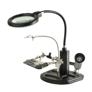 Lupa sa postoljem servisna sa LED svetlom