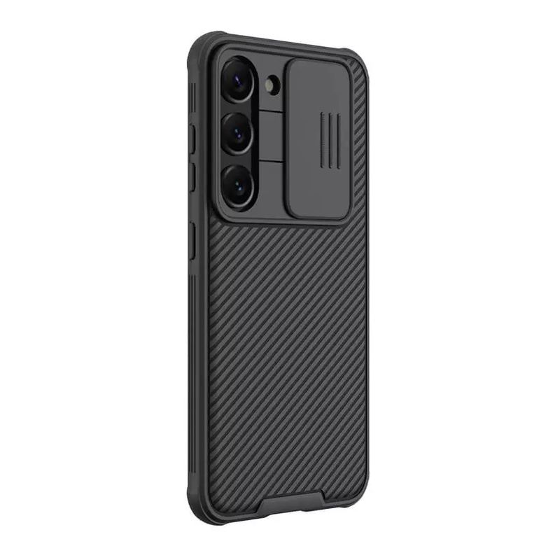 Maskica Nillkin CamShield Pro za Samsung Galaxy S23 Plus crna