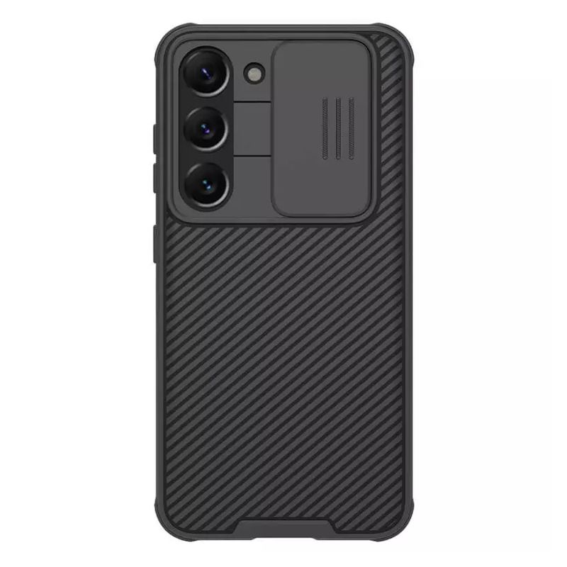 Maskica Nillkin CamShield Pro za Samsung Galaxy S23 Plus crna