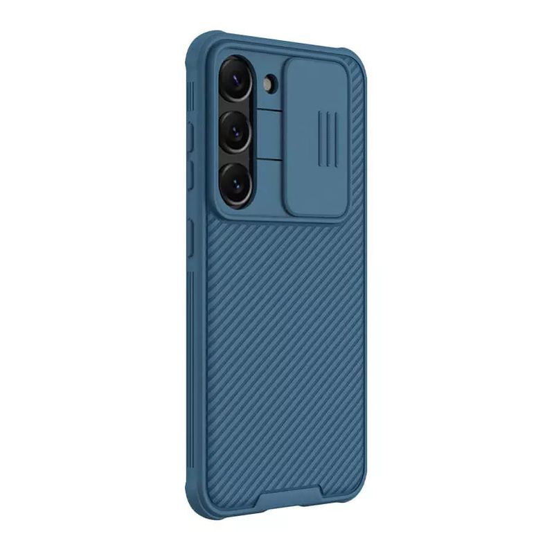 Maskica Nillkin CamShield Pro za Samsung Galaxy S23 Plus plava