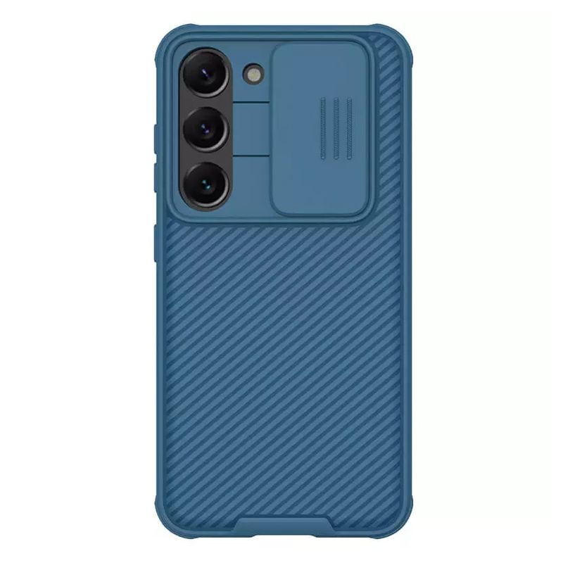 Maskica Nillkin CamShield Pro za Samsung Galaxy S23 Plus plava