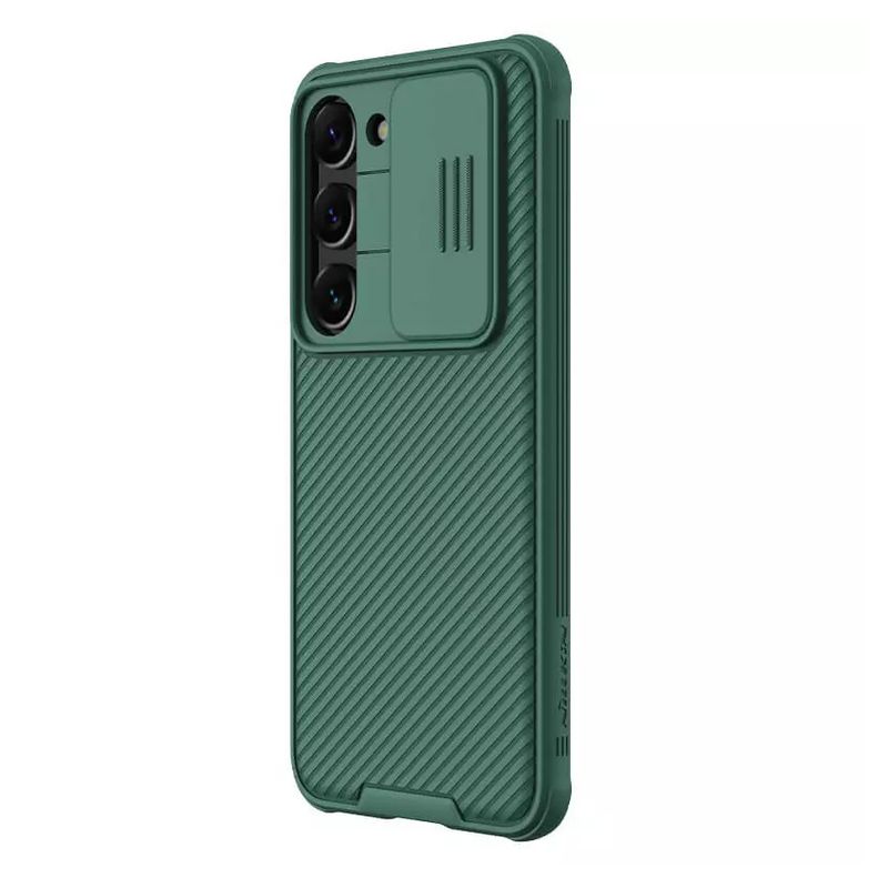 Maskica Nillkin CamShield Pro za Samsung Galaxy S23 Plus zelena
