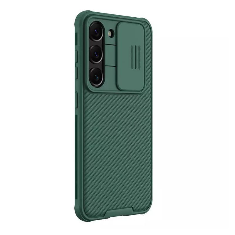 Maskica Nillkin CamShield Pro za Samsung Galaxy S23 Plus zelena