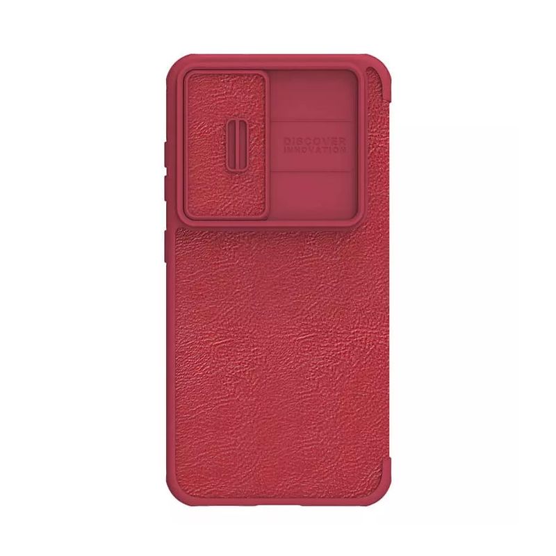 Maskica Nillkin Qin Pro Leather za Samsung Galaxy S23 Plus crvena