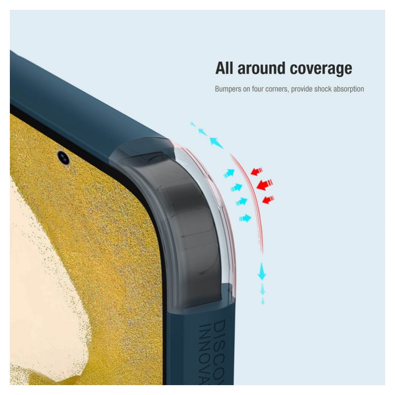 Maskica Nillkin Scrub Pro za Samsung Galaxy S23 crvena