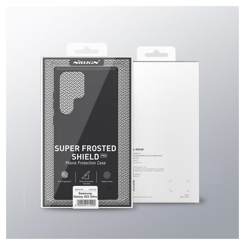 Maskica Nillkin Scrub Pro za Samsung Galaxy S23 Ultra zelena