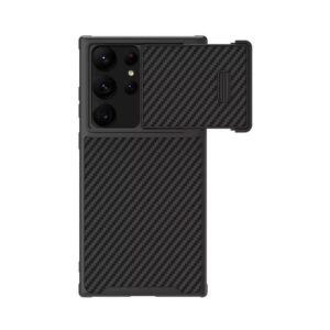 Maskica Nillkin Synthetic Fiber za Samsung Galaxy S23 Ultra crna