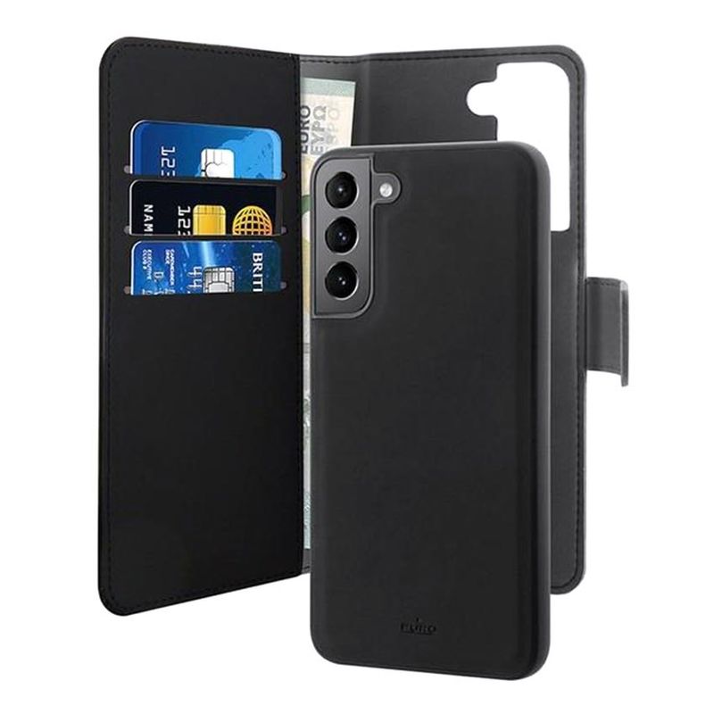 Maskica Puro Book za Samsung S901B Galaxy S22 5G crna