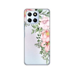 Maskica Silikonska Print Skin za Honor X6 Gentle Rose Pattern