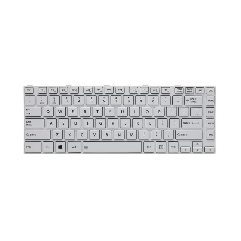 Tastatura za laptop Toshiba Satellite L800/L805/L830/L840/L845/C800/C800D bela