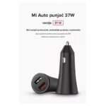 Auto punjac Xiaomi 37W crni - Slika 3