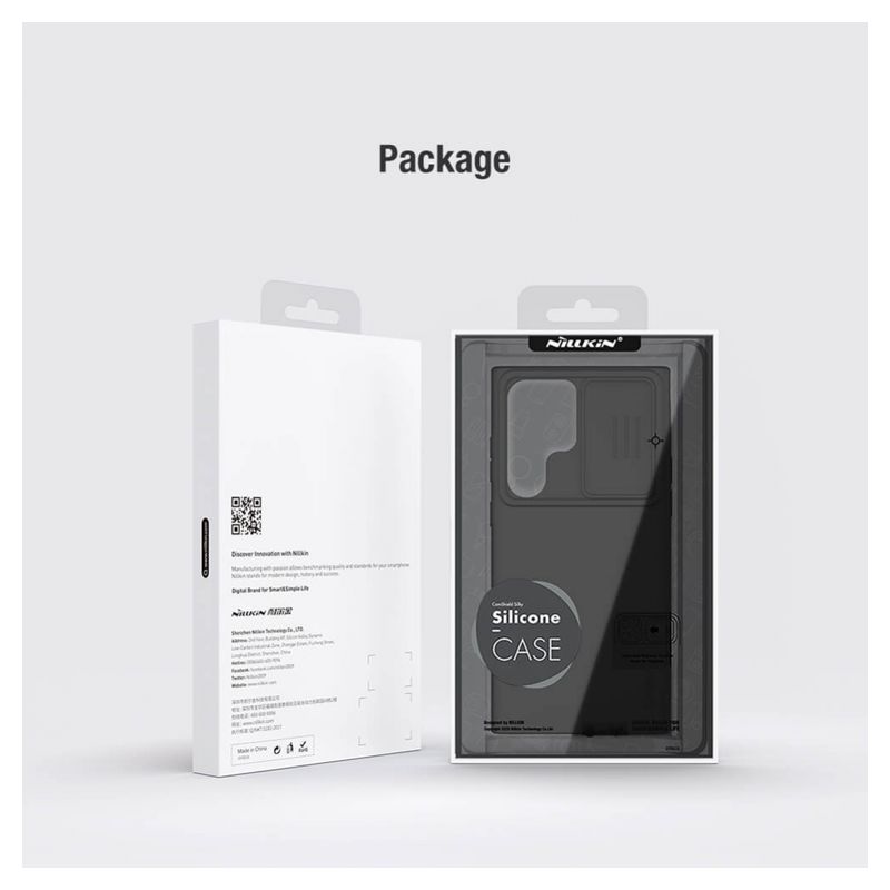 Maskica Nillkin CamShield Silky za Samsung S918B Galaxy S23 Ultra plava