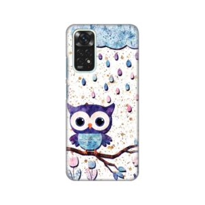 Maskica Silikonska Print Skin za Xiaomi Redmi Note 11/Note 11S Owl