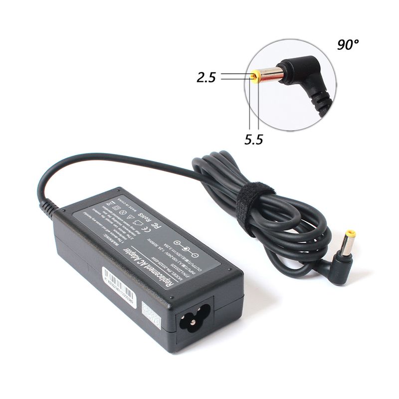 Punjac za laptop Lenovo 20V 3.25A (5.5*2.5) ugao 90 HQ Punjac za laptop Lenovo 20V 3.25A (5.5*2.5) ugao 90 HQ - Slika 1