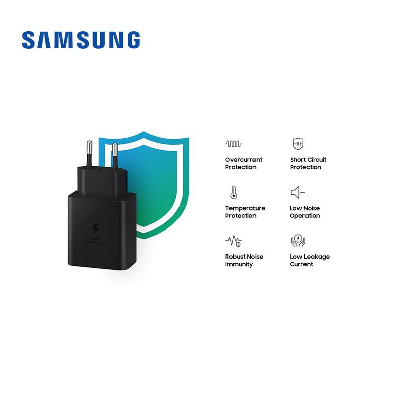 Samsung Fast kucni punjac PD 45W sa kablom crni (EP-T4510-XBE)
