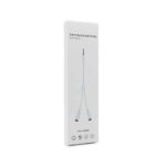 Adapter Aux 3.5mm na 2x 3.5mm MH028 beli - Slika 2