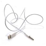 Adapter Type C na 3.5mm (AUX) muski sa kablom MH-CM21 beli