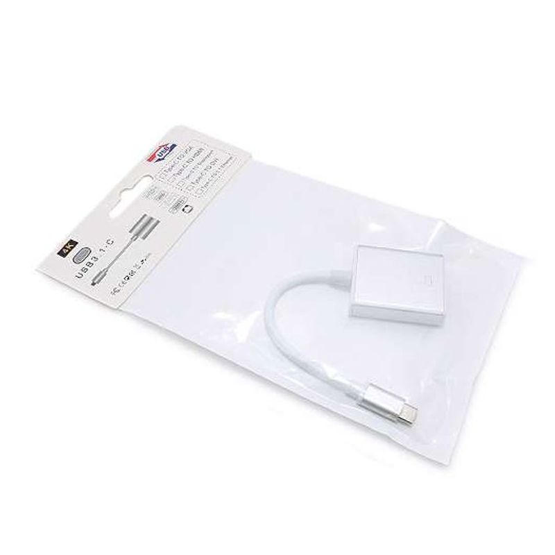 Adapter Type C na VGA F srebrno-beli Adapter Type C na VGA F srebrno-beli - Slika 1