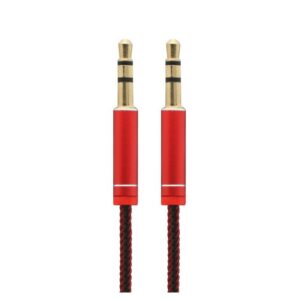 Audio AUX kabal LDNIO LS-Y01 crveno-crni