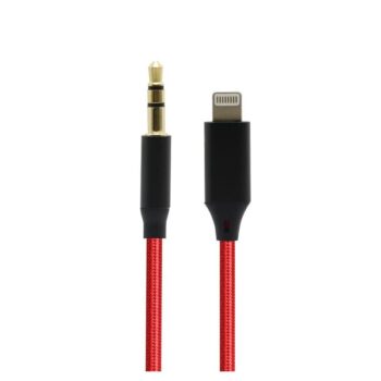 Audio Aux kabal X-006 Iphone na 3,5 mm crvena