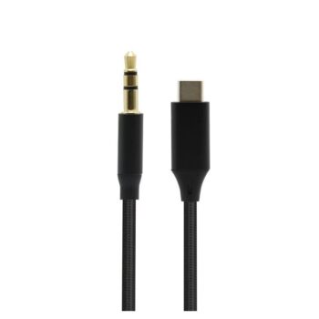 Audio Aux kabal X-008 type C na 3,5 mm crna