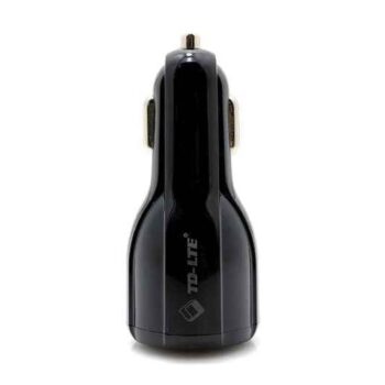 Auto punjac Comicell TD-C011 FAST 4.8A 2xUSB QC 3.0 micro crni
