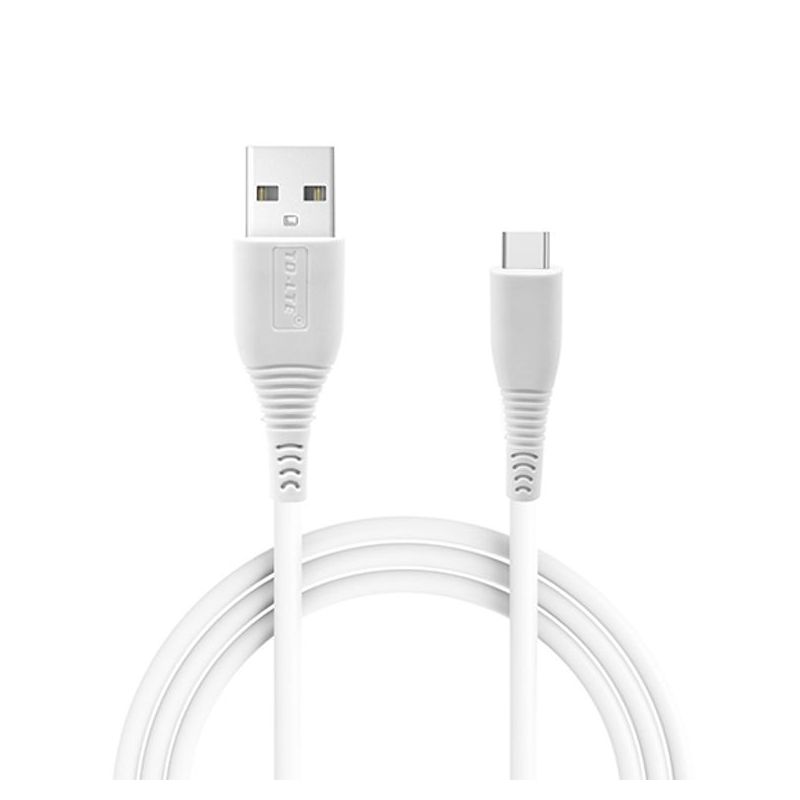 Auto punjac Comicell TD-FC80 3xUSB 5V/7A FAST QC 3.0 Type C beli