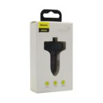 Auto punjac i FM modulator BASEUS T typed Bluetooth tamno sivi - Slika 6