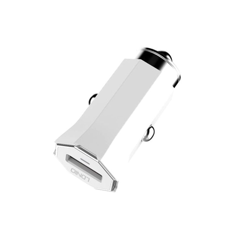Auto punjac LDNIO C313Q USB 5V/3A FAST QC 3.0 microUSB beli