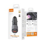 Auto punjac LDNIO C510Q USB + Type-C PD 36W crni + lighting kabal - Slika 4